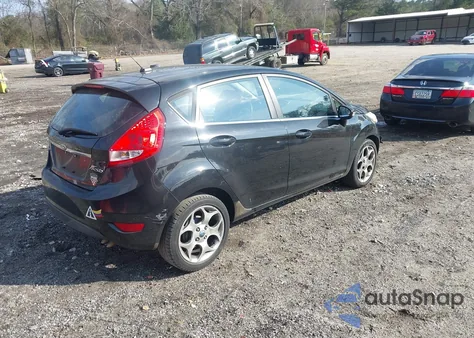 2011 Ford Fiesta Ses из США, поврежденный, VIN 3FADP4FJ8BM127220